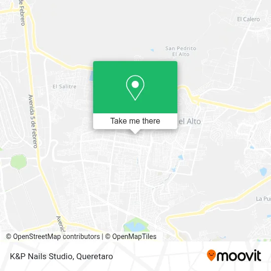 K&P Nails Studio map
