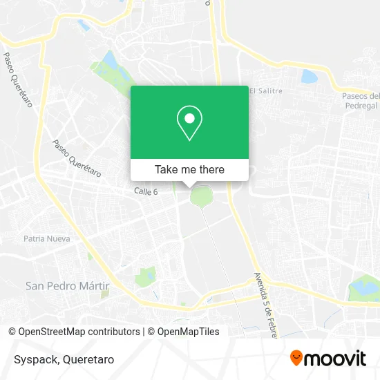 Syspack map