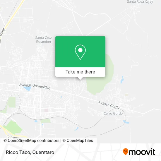 Ricco Taco map