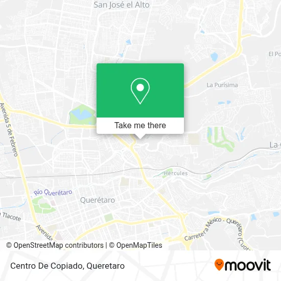 Centro De Copiado map