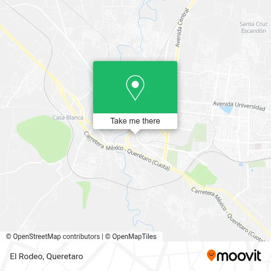 El Rodeo map