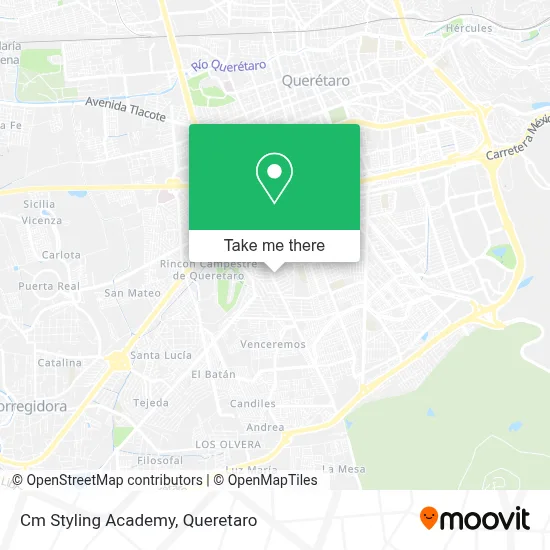 Cm Styling Academy map