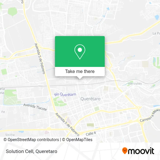 Solution Cell map