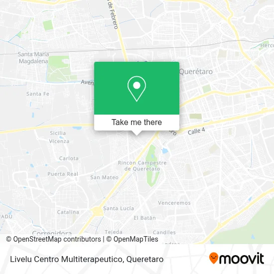 Livelu Centro Multiterapeutico map