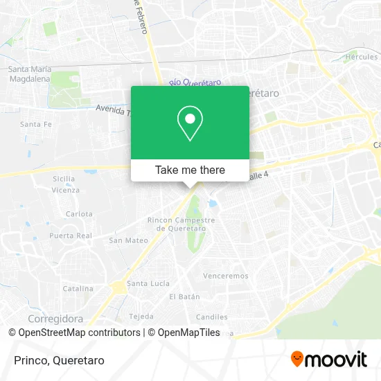 Princo map