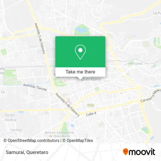Samurai map