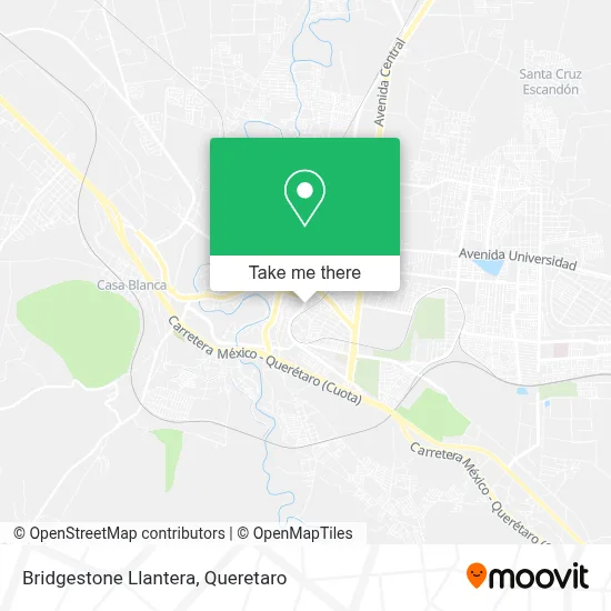 Bridgestone Llantera map