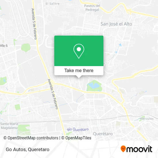 Go Autos map