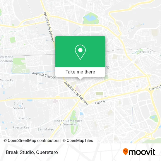 Break Studio map