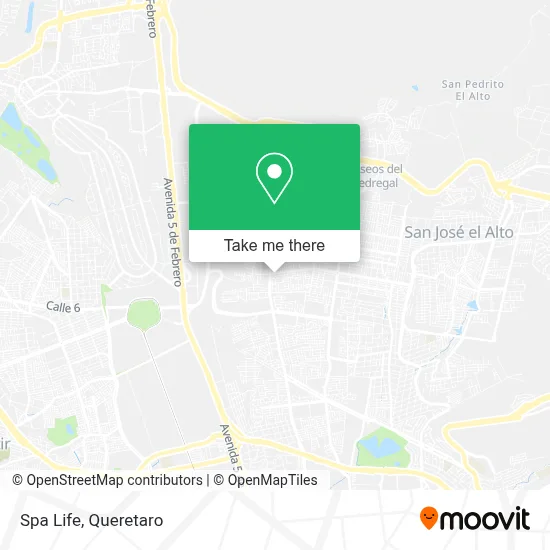Spa Life map