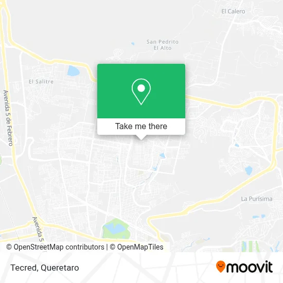 Tecred map