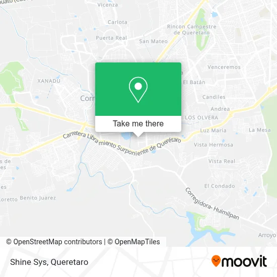 Shine Sys map