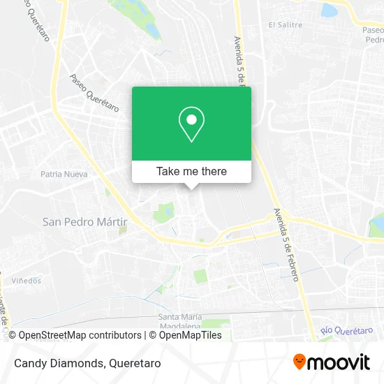 Candy Diamonds map