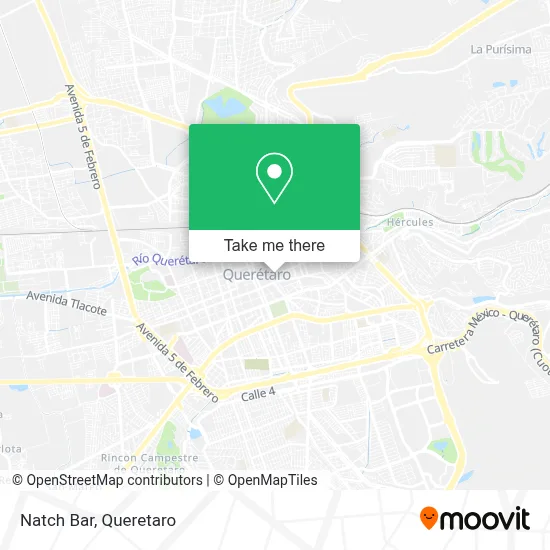 Natch Bar map