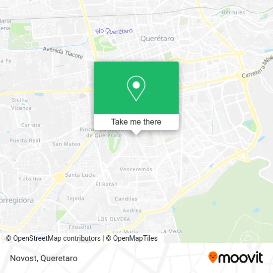 Novost map