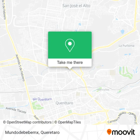 Mundodebebemx map