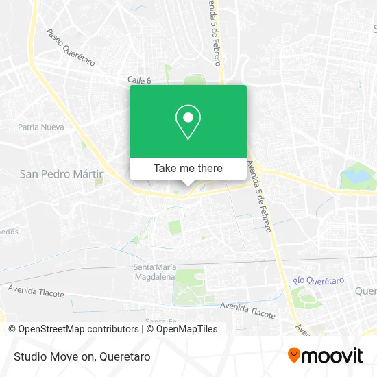 Studio Move on map