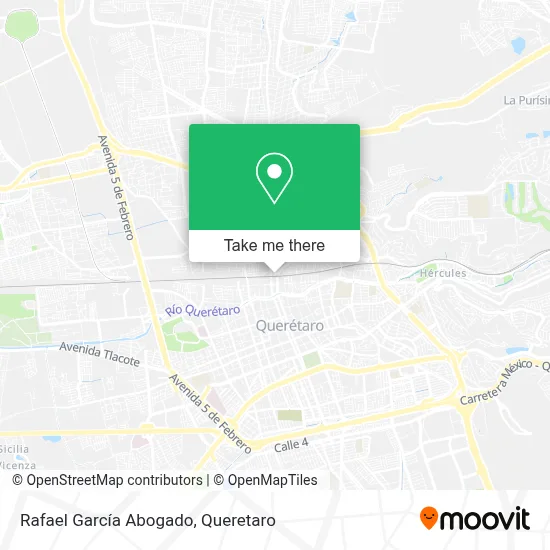 Rafael García Abogado map