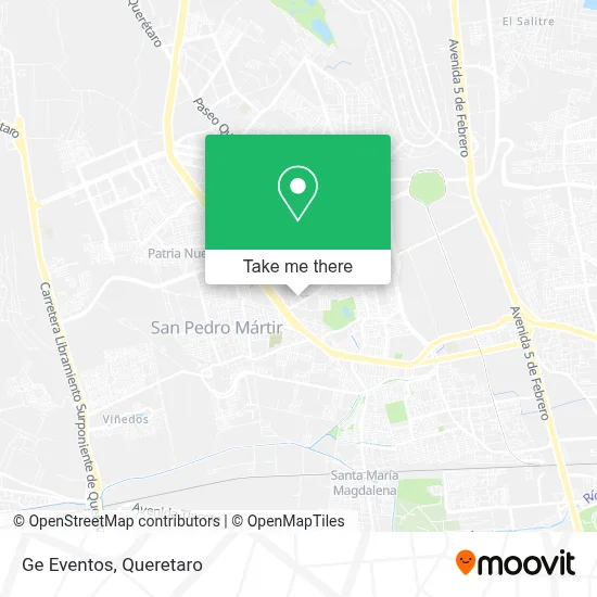 Ge Eventos map