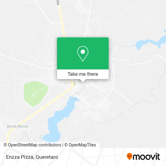 Enzza Pizza map