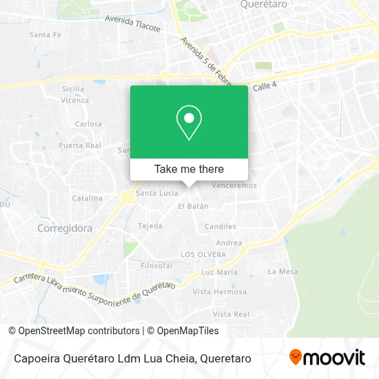 Capoeira Querétaro Ldm Lua Cheia map