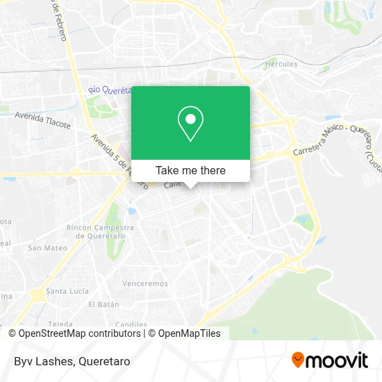 Byv Lashes map