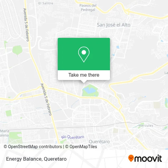 Energy Balance map