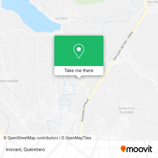 Inovani map