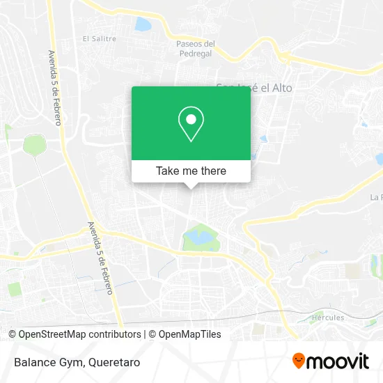 Balance Gym map