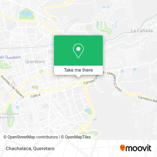 Chachalaca map