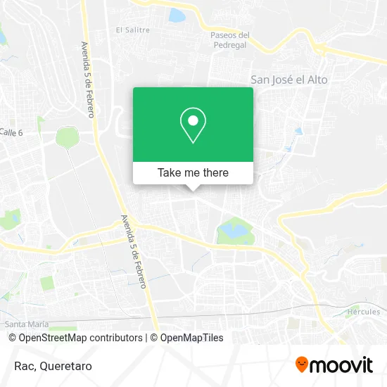 Mapa de Rac