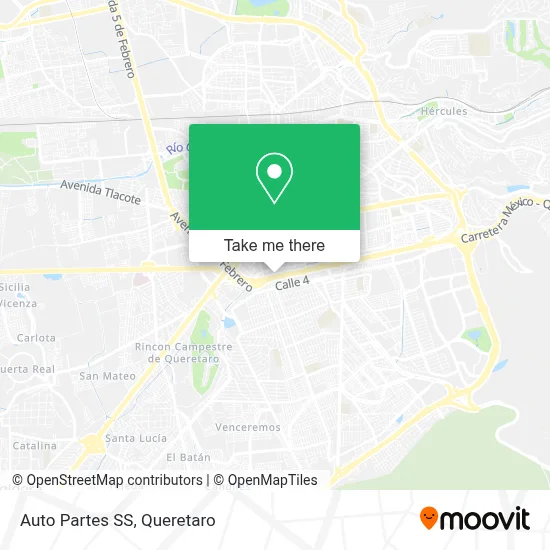 Auto Partes SS map
