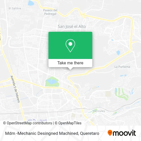 Mdm -Mechanic Desingned Machined map