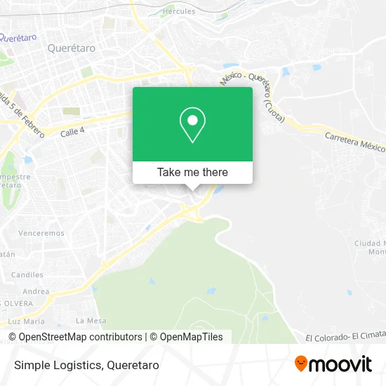 Simple Logistics map