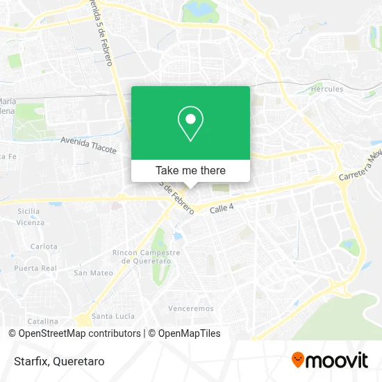 Starfix map