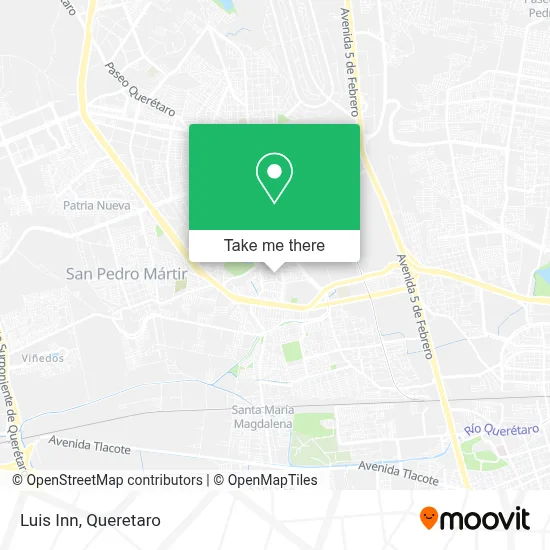 Luis Inn map