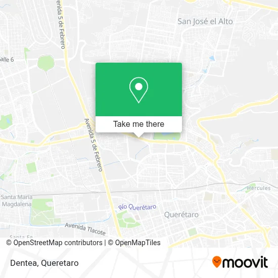 Dentea map