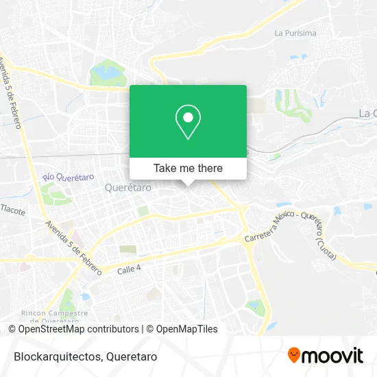 Blockarquitectos map