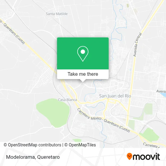 Modelorama map