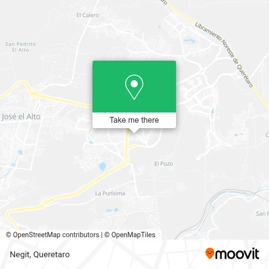 Negit map
