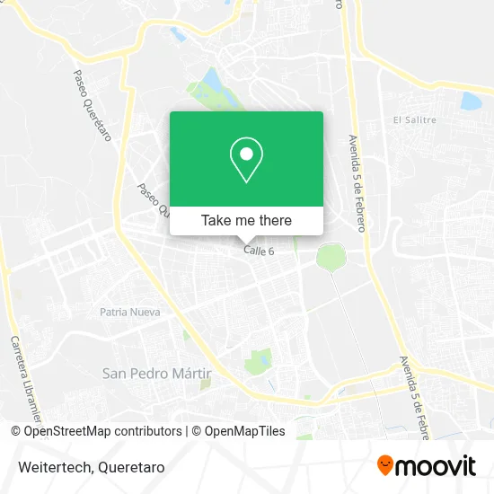 Weitertech map