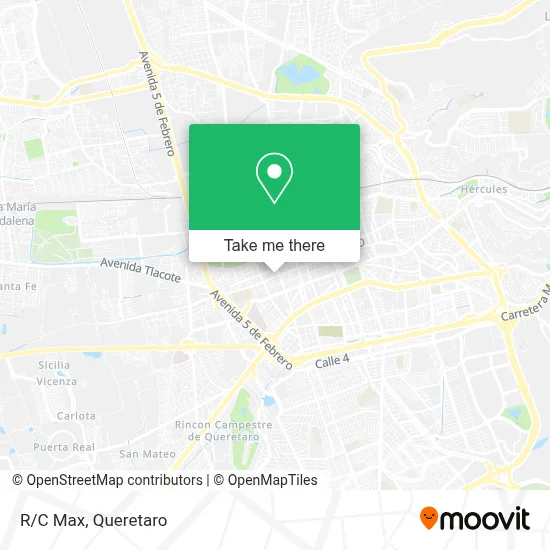 Mapa de R/C Max
