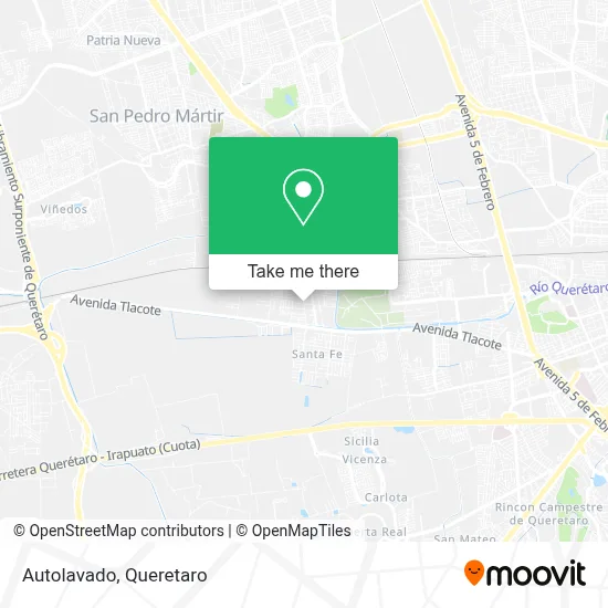 Autolavado map