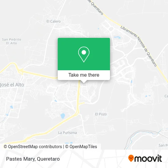 Pastes Mary map