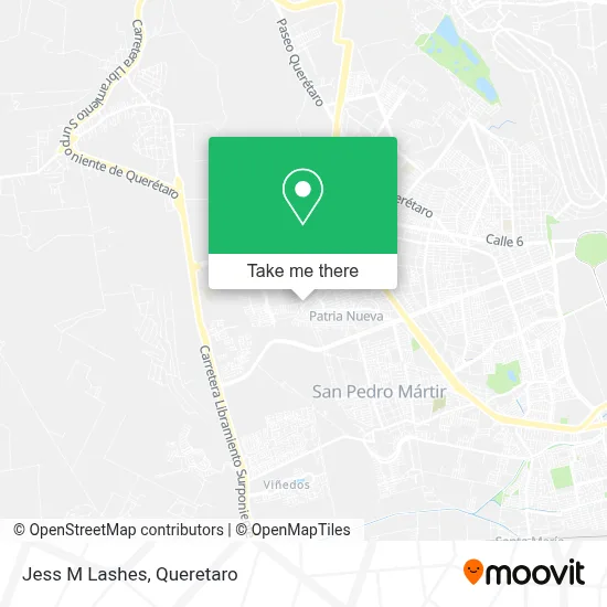 Jess M Lashes map