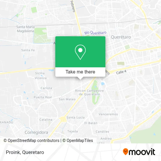 Proink map