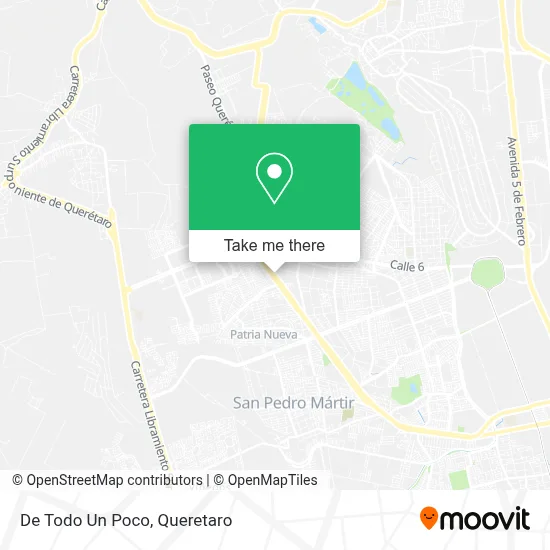 De Todo Un Poco map