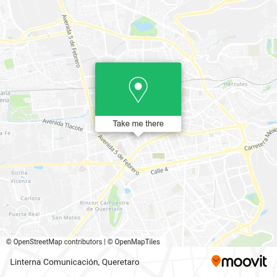 Linterna Comunicación map