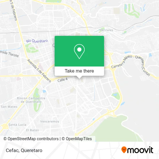 Cefac map