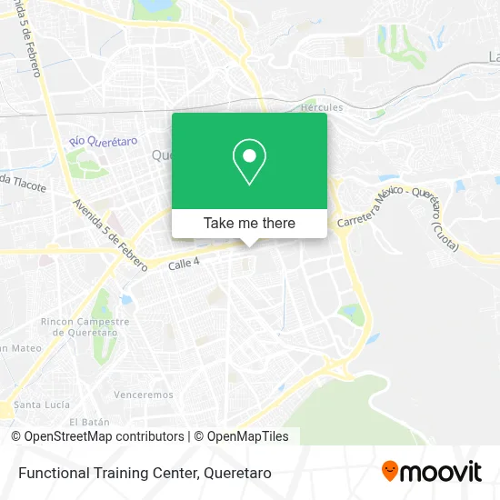 Functional Training Center map